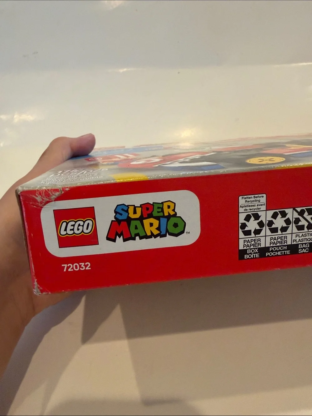NWT Lego Super Mario Red and Black Kart with Yellow Wheels 2025 Unopened
